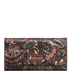 SakRoots Sienna Spirit Desert Trifold Wallet